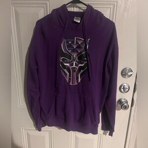 2 pc Youth XXL Purple Wakanda Forever Hoodie and pant set
